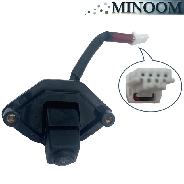 Alt view image 5 of 5 - MINOOM 28442-4EA0A Backup Rear View Camera Replacement for Nissan Qashqai 2015 2016 2017 2018 2019 Part No.#28442-4EA1B28442-4EA0B