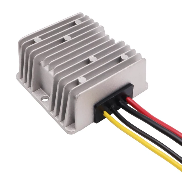 Alt view image 4 of 4 - 6A 288W Converter Step Up Buck DC to DC 12V to 48V Power Converter Boost Module Regulator Vehicle Power Supply Transformer Adapter Module for Golf Cart Club Truck Boat Solar System