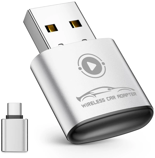 Main image of Wireless CarPlay Adapter for iPhone Mini Design(White)