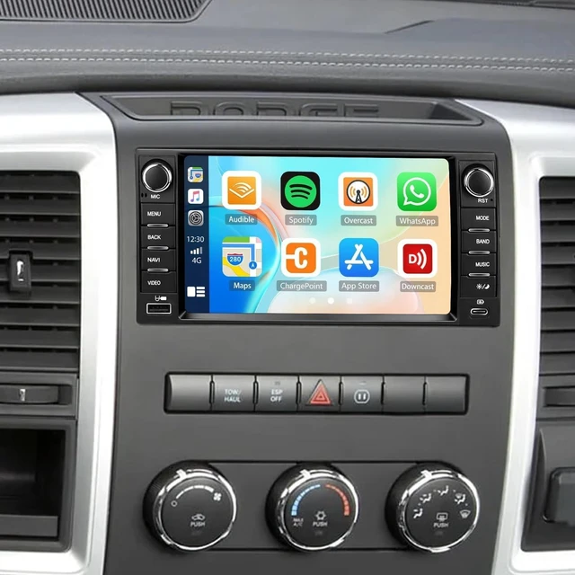 Main image of 4+64G Car Radio for Dodge Ram Pickup 1500/2500/3500 2009 2010 2011 2012