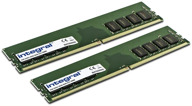 Main image of Integral 16GB (2X 8GB) DDR4 RAM 3200MHz PC4-25600 DIMM Desktop/Computer Memory Module Kit