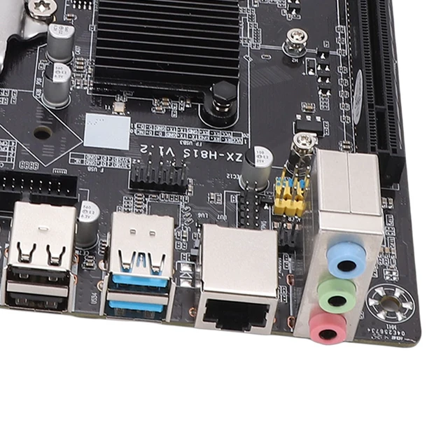 Alt view image 5 of 5 - YUEHISY H81 LGA 1150 Gaming Motherboard, Mini ITX Support Core i3 i5 i7 E3 V3, DDR3, M.2 NVMe Slot, SATA 6Gb / s, PCI Express x16, VGA HDMI