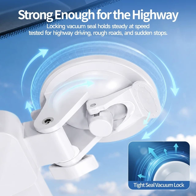 Alt view image 4 of 5 - Suction Cup Mount for Starlink Mini, 4 Strong Suction Cups for Car Window, Sunroof & Windshield, Heavy Duty Car Mount and Roof Mount for RVs, Trucks, Boats, and Road Trips