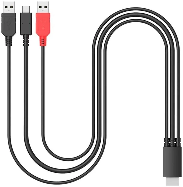 Main image of Havapen SPE40 3-in-1 Cable for XPPen Artist 12 Pro/13.3(Pro)/15.6(Pro), Artist 13.3 Pro V2/15.6 Pro V2 Drawing Tablet - Creative Pen Display Cable