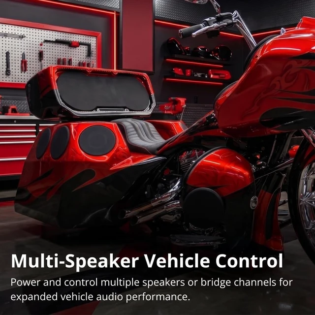Alt view image 3 of 5 - CIARE C4A300 4-Channel Car Audio Amplifier