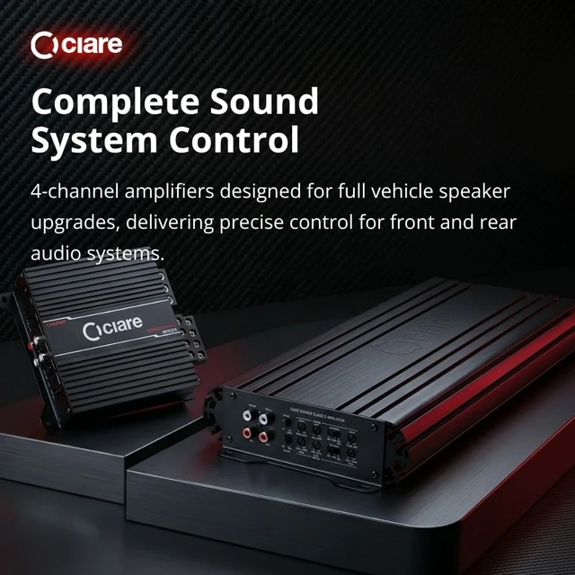 Alt view image 2 of 5 - CIARE C4A300 4-Channel Car Audio Amplifier