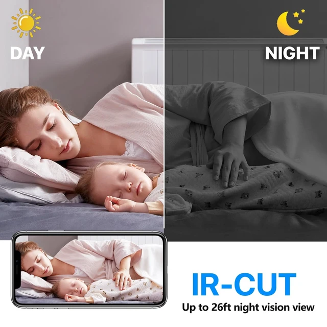 Alt view image 5 of 5 - Free 64G Smallest Wireless Battery Camera,HD1080P Security Camera,Baby Monitor,Mini Camera,Nanny Cam with Night Vision,Motion Detection,Cloud Storage Remote Viewing for Security withiOS Android