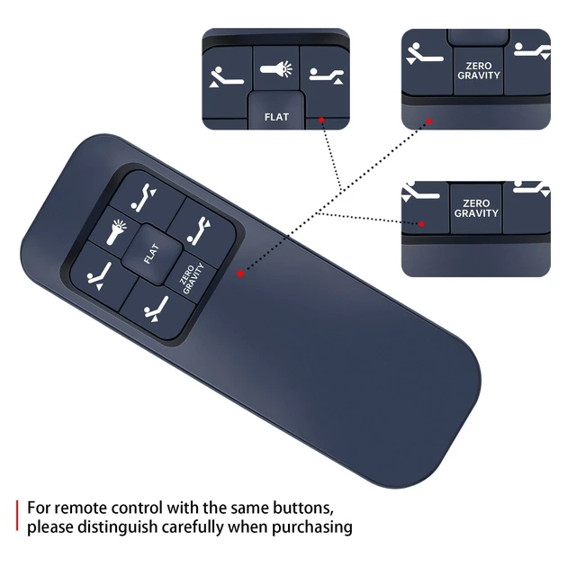 Alt view image 4 of 5 - Remote for MLILY EGOHOME BLADJ-12F MUAD-350-12TX BLADJ-14Q Adjustable Bed