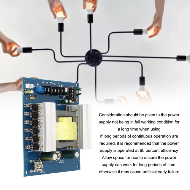 Alt view image 4 of 5 - 1000W Inverter Board DC12V Step Up Module Camping