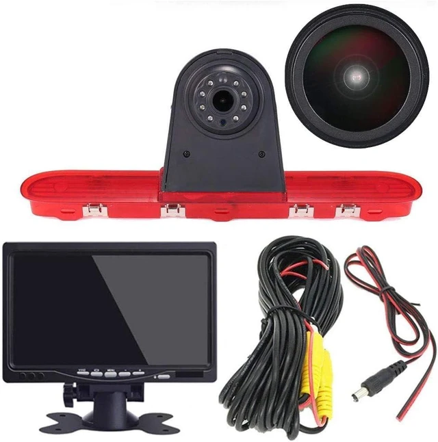 Main image of 1280 * 720 Pixel Third Roof Brake Lamp Car Backup Camera Replacement for Toyota Proace Citroen Jumpy Kasten Spacetourer Peugeot Expert Kasten Traveller Bus Waterproof Night Vision Reverse +7" Monitor