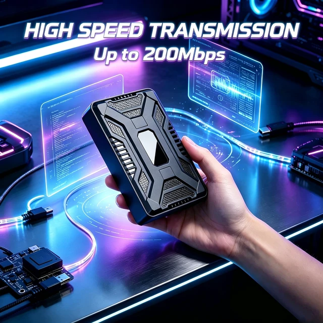 Alt view image 5 of 5 - HWAYO 1.5TB Portable External Hard Drive USB 3.0 Dual Drive HDD Up to200M/s
