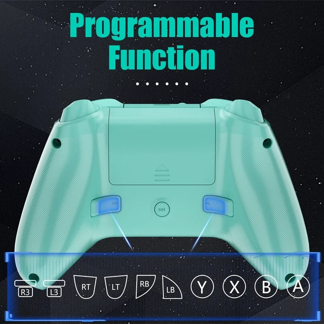 Alt view image 5 of 5 - Xexvyrin Wireless for X-Box Controller, Compatible with X-Box One X^^S, Series PC, Special Edition Custom Controller 6-Axis Motion Control/3.5mm Audio Jack/Dual Vibration/Macro Function/Turbo