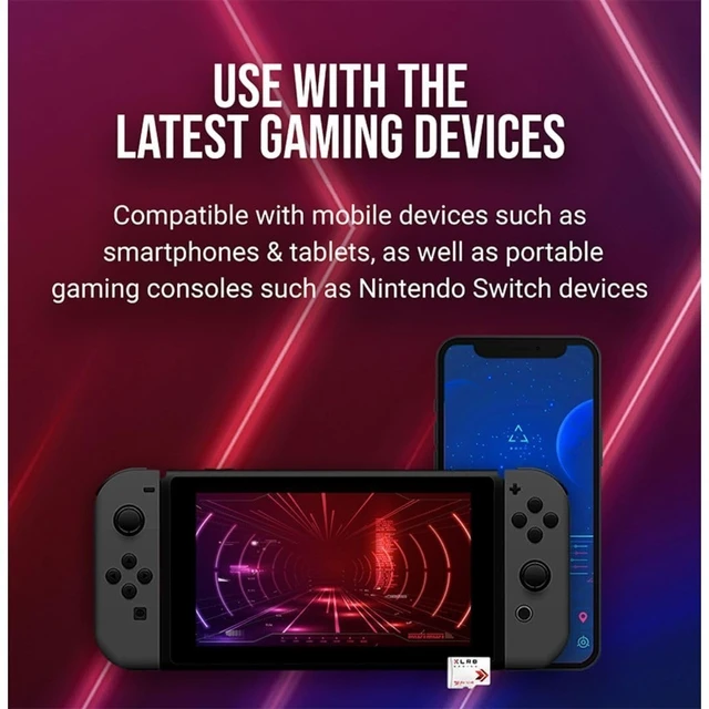 Alt view image 5 of 5 - PNY 512GB XLR8 Gaming microSDXC Memory Card - 100MB/s, UHS-I, 4K UHD, Full HD, U3, V30, A2 - Micro SD for Portable Console Gaming on Nintendo-Switch, Steam Deck, Smartphones and Tablets