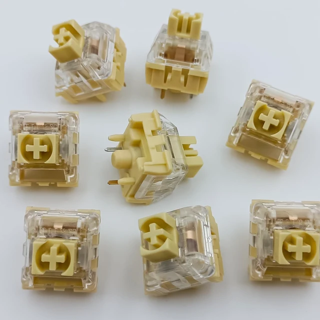 Alt view image 3 of 5 - Kailh Midnight PRO Switches for Mechanical Gaming Keyboard,5-pin/40gf Tactile/Silent Switches(Midnight Tactile,108Pcs)