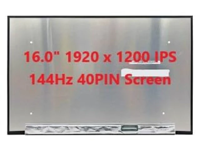 Alt view image 3 of 5 - FULLCOM New LCD Replacement Screen 1920x1200 (Non Touch) 16.0 Inch 144Hz (16:10) IPS 40 Pin Matte for GU603HE-211.ZM16 16 for Laptop/Display/Screen/LCD Application