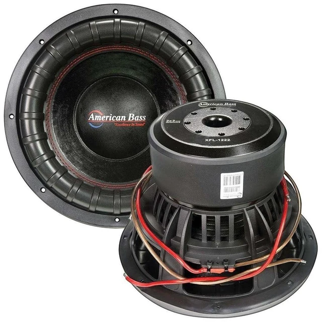 Main image of American Bass XFL 12" 4 Ohm 3000 Max Watts Car Subwoofer