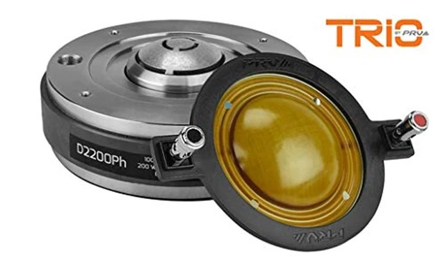 Alt view image 5 of 5 - PRV AUDIO Compression Driver D2200Ph - 2 Inch Exit Phenolic Compression Driver for Mid High Vocals - Midrange Pro Car Audio Systems