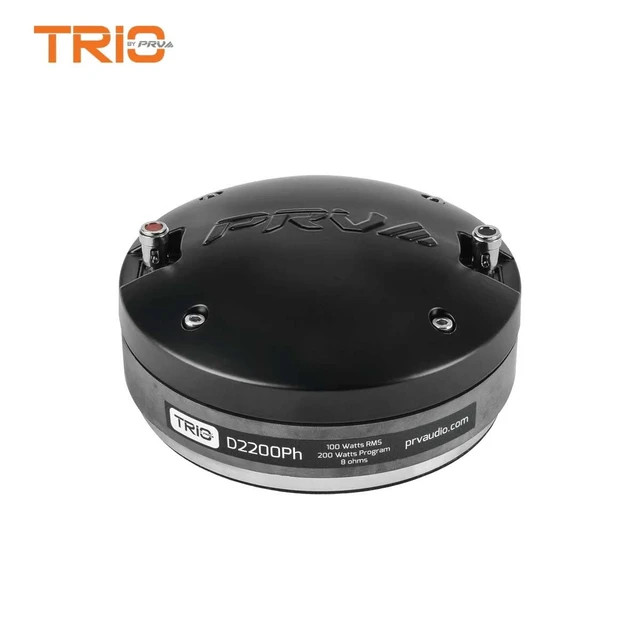 Alt view image 2 of 5 - PRV AUDIO Compression Driver D2200Ph - 2 Inch Exit Phenolic Compression Driver for Mid High Vocals - Midrange Pro Car Audio Systems
