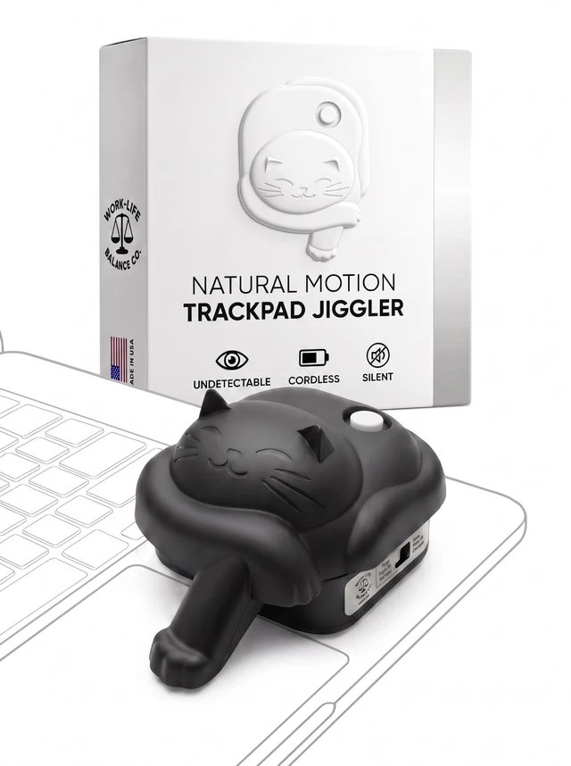 Main image of Trackpad Mouse Jiggler Made in USA Silent Undetectable Touchpad Mouse Mover
