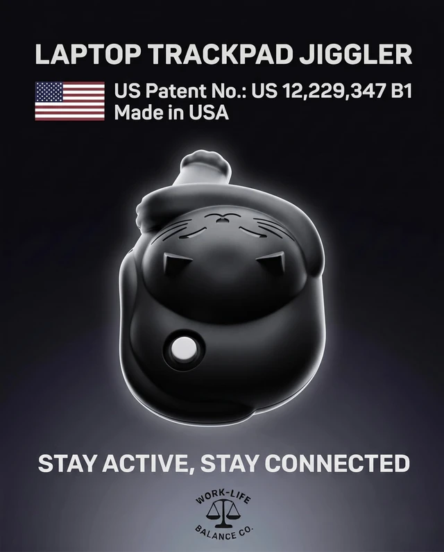 Alt view image 3 of 5 - Trackpad Mouse Jiggler Made in USA Silent Undetectable Touchpad Mouse Mover