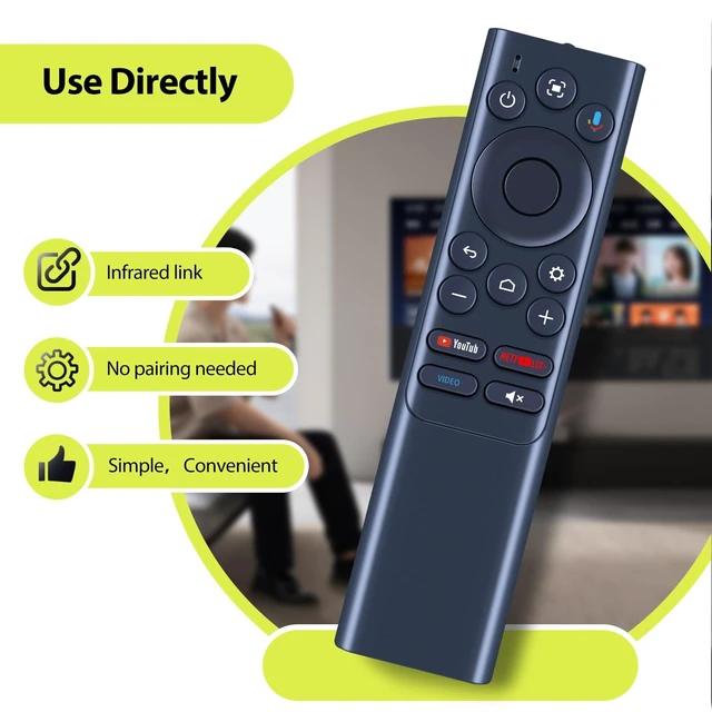 Alt view image 2 of 5 - RYQIF Replacement Remote Control Fits Anker D0442X Nebula Capsule 3 Laser, for Nebula X1 Triple Laser 4K Projector D2351, for D2342 Cosmos 4K SE Projector