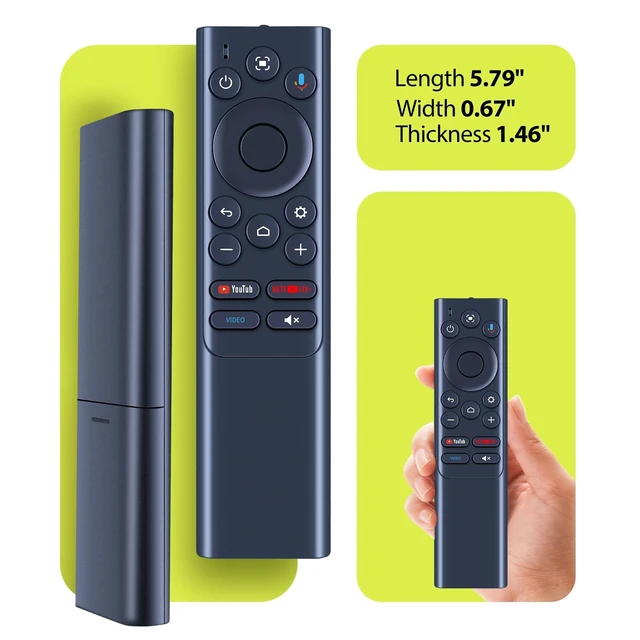 Alt view image 5 of 5 - RYQIF Replacement Remote Control Fits Anker D0442X Nebula Capsule 3 Laser, for Nebula X1 Triple Laser 4K Projector D2351, for D2342 Cosmos 4K SE Projector