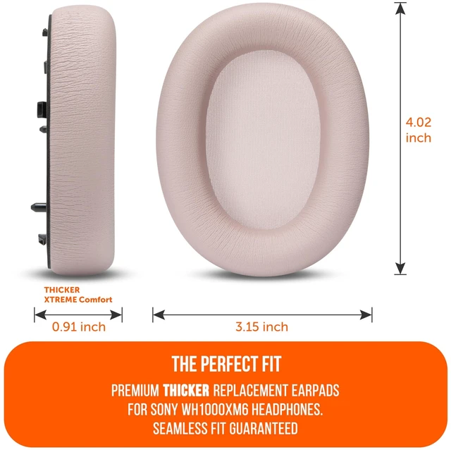 Alt view image 5 of 5 - WC PadZ XM6 XL - Extra Large Ear Pads for Sony WH-1000XM6