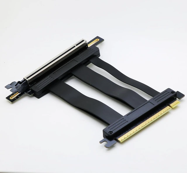 Alt view image 4 of 5 - Sintech 10cm PCI-e 5.0 X16 Riser Cable,PCIe Extension Card