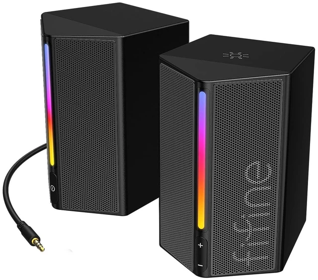 Main image of FIFINE AmpliGame A20 2.0 Stereo Computer Speakers for Desktop PC with RGB
