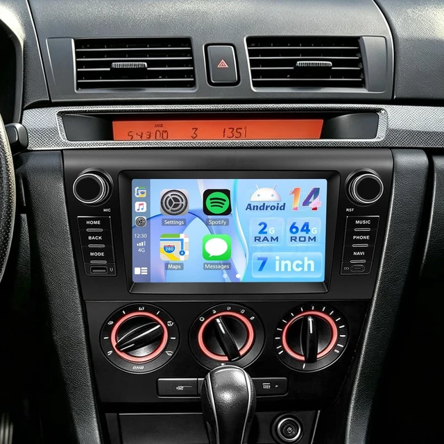 Main image of 4Core+64G Android Car Radio for Mazda 3 2004-2009