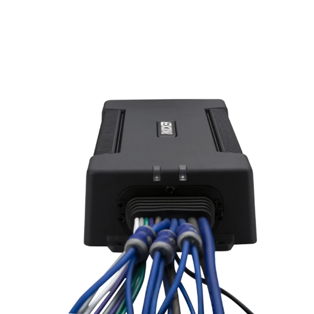 Alt view image 4 of 4 - Kicker 48PXA10005 Weatherproof Powersport Amplifier - 4x100-Watt 4-Channel Full-Range with 600-Watt Subwoofer Channel