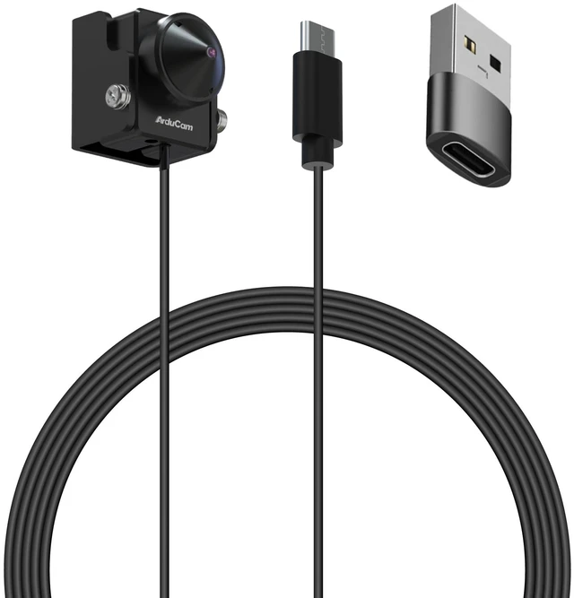 Main image of Arducam 2MP Mini USB Camera Module, Ultra Low Light UVC Webcam with STARVIS 2 Sensor, 1080P USB Webcam for PC, Laptop, Raspberry Pi