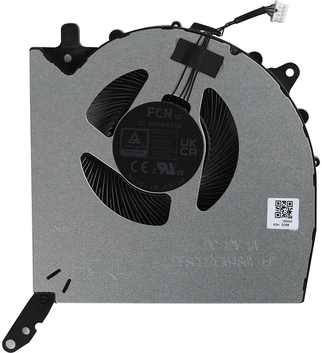 Alt view image 4 of 5 - CPU+GPU Cooling Fan for Lenovo Legion Pro 5 16IRX9 83DF R9000P ARX9 2024
