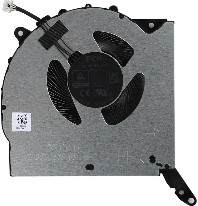 Alt view image 3 of 5 - CPU+GPU Cooling Fan for Lenovo Legion Pro 5 16IRX9 83DF R9000P ARX9 2024