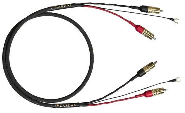 Main image of Cardas Audio Iridium Phono RCA Interconnect Cable with Ground - 1.25M