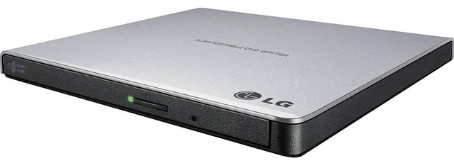 Main image of LG Electronics DVDRW DVD-RAM Drive External Optical Drives GP65NS60 Silver