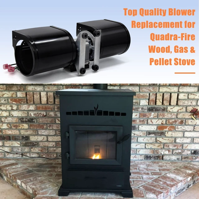 Alt view image 4 of 5 - Criditpid Replacement SRV7000-108 Convection Blower Fan for Heatilator Eco-Choice CAB50 & PS50, Quadra-fire Mt Vernon (Pre AE) Pellet Stove.
