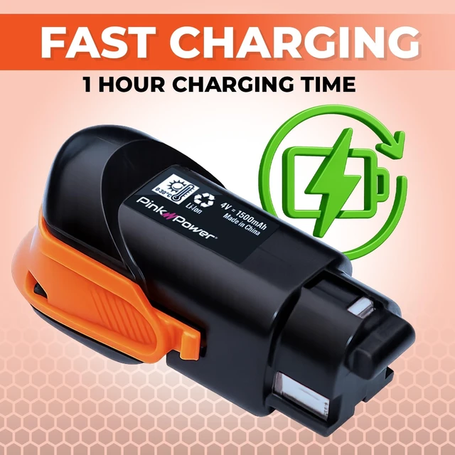 Alt view image 2 of 5 - Pink Power HG1227 Lithium Ion Electric Scissors Replacement Battery