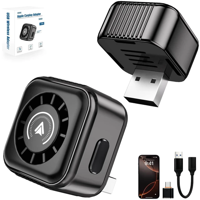 Main image of Wireless Carplay Adapter, Bluetooth Carplay Wireless Adapter Car Play