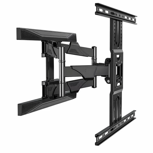 Main image of CasaTech Full Motion TV Wall Mount for 45-75 Inch TVs, Retractable Articulating Bracket with Tilt, Swivel & Extension, Holds Up to 100 lbs, Fits VESA 200x200 to 600x400 mm