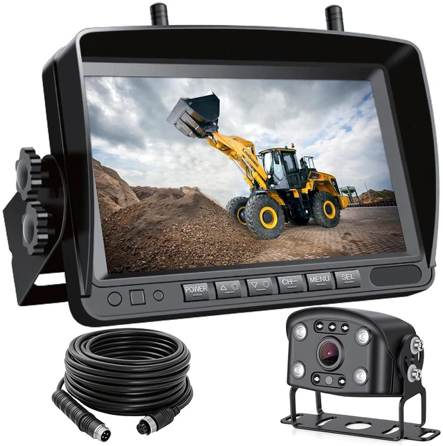 Main image of Heavy Equipment Backup Camera for Tractor,Truck,Excavator,Skid Steer