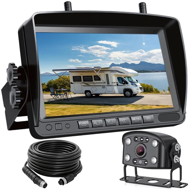 Alt view image 2 of 5 - Heavy Equipment Backup Camera for Tractor,Truck,Excavator,Skid Steer