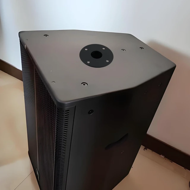 Alt view image 5 of 5 - T Tulead Black Speaker Stand Top Hat, 4.21"3.27", 4PCS