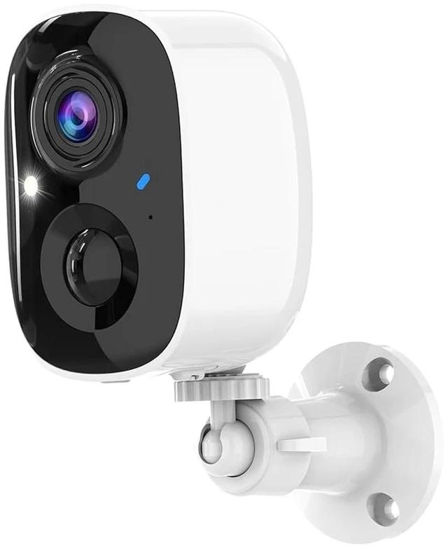 Main image of Smart Wireless Security Camera, 2K Battery Powered WiFi Cam with Color Night Vision, Motion Detection, 2-WayTalk, Weatherproof, Cloud/SD Storage for Home Indoor/Outdoor Security(2.4GHz Only).