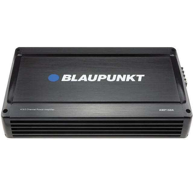 Alt view image 2 of 5 - Gravity Bundle with Blaupunkt AMP1604 1600W 4-Channel Car Amplifier, 2 Ohm Stable Full Range, 4/3/2 Channel, Bass Boost, Slim Compact Amp & Magnetic Phone Holder