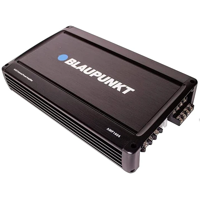 Alt view image 3 of 5 - Gravity Bundle with Blaupunkt AMP1604 1600W 4-Channel Car Amplifier, 2 Ohm Stable Full Range, 4/3/2 Channel, Bass Boost, Slim Compact Amp & Magnetic Phone Holder