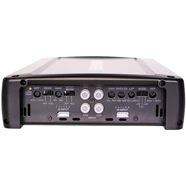 Alt view image 4 of 5 - Gravity Bundle with Blaupunkt AMP1604 1600W 4-Channel Car Amplifier, 2 Ohm Stable Full Range, 4/3/2 Channel, Bass Boost, Slim Compact Amp & Magnetic Phone Holder