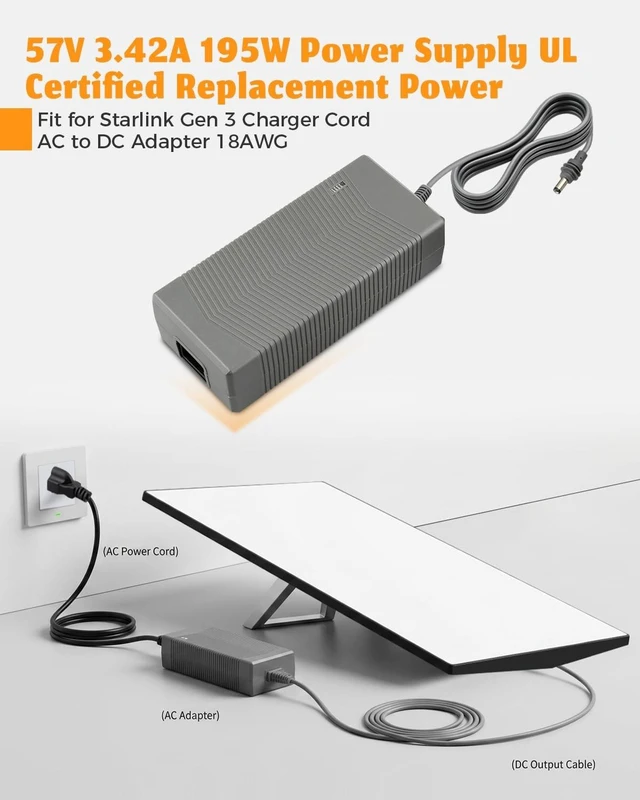 Alt view image 2 of 5 - Urnqowuy Power Supply Adapter, UL Listed Certified