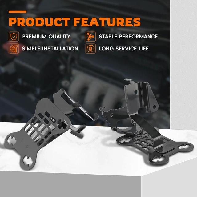 Alt view image 4 of 5 - GoaMotors Radar Bracket with Alignment Mounting Clip 36804-TBA-A10 Fit for Honda Civic 2019-2021