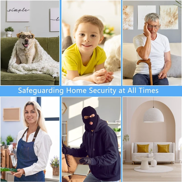 Alt view image 5 of 5 - Nanny Cam Clock WiFi 1080P-Night Vision & Motion Detection, Indoor Wireless Security Camera for Home, Baby, Pet